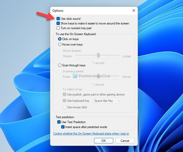 Windows 11でタッチキーボードの入力音をオン／オフにする2つの方法