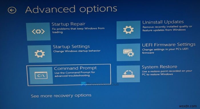 Windows 11/10でEFIブートローダーを修復する方法|bcdbootコマンドの使い方