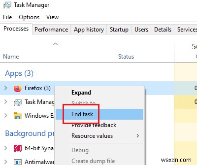 Windows 11/10でFirefoxのCPU使用率・メモリ使用量が高くなる問題を解決する7つの方法