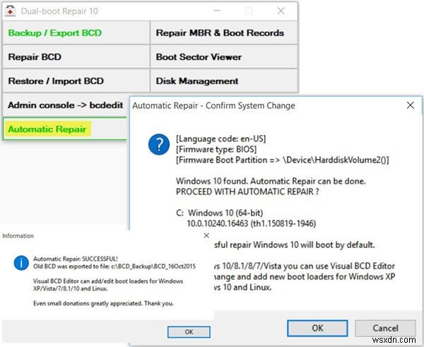 Windows 11/10で「元のブート構成を使用する」がグレー表示される問題の解決方法