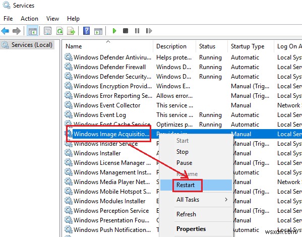 Windows Image Acquisition(WIA)でCPU・ディスク使用率が高くなる原因と対処法
