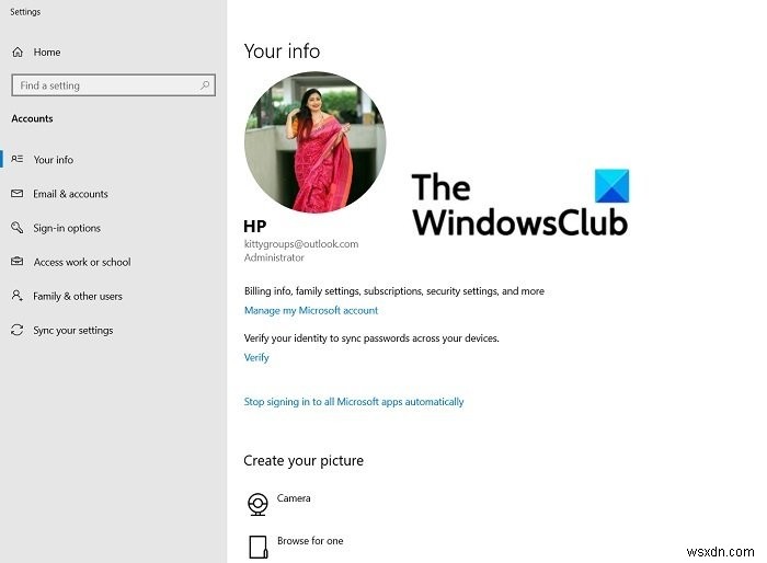 Windowsの設定にプロフィール画像が表示されないときの7つの対処法