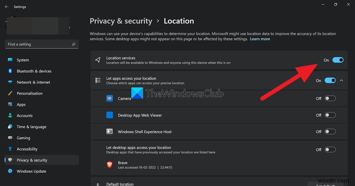 Microsoft Edgeの位置情報が正しく検出されないときの対処法