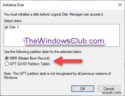 Windows 11/10で新しいVHD/VHDX仮想ハードディスクを作成・初期化する方法