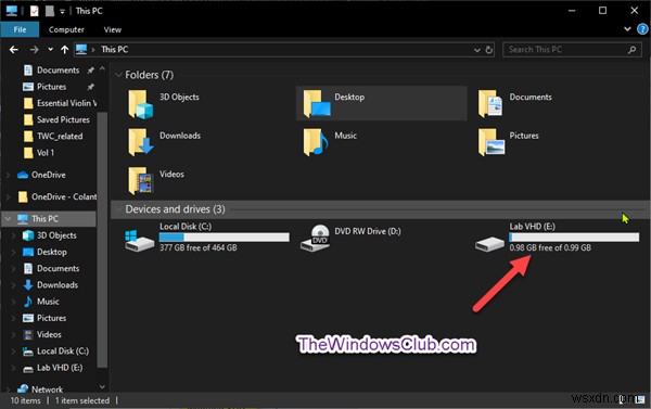 Windows 11/10で新しいVHD/VHDX仮想ハードディスクを作成・初期化する方法