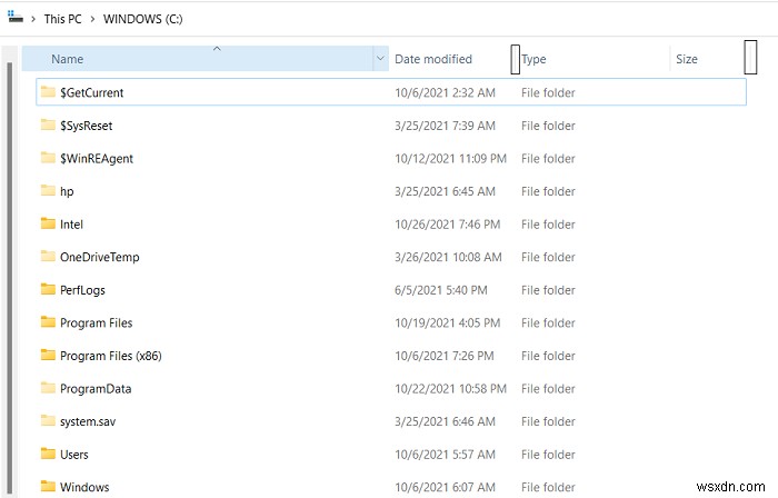 Windows 11/10でエクスプローラーの列幅を変更する4つの方法