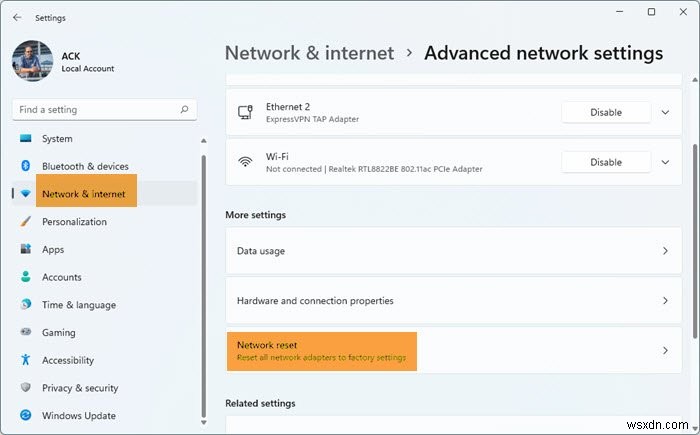ワイヤレスネットワーク接続エラー0x00028002の原因と解決方法