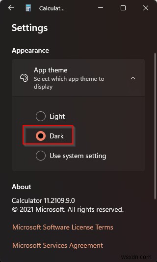 Windows 11の電卓アプリでダークモードを有効にする方法【2つの手順を解説】