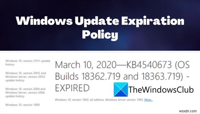 Windows Updateの「有効期限切れ(EXPIRED)」とは?その意味と仕組みを徹底解説