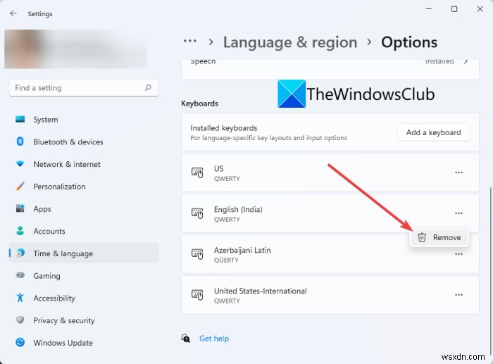 Windows 11でキーボードレイアウトを追加・削除する方法【切り替え手順も解説】