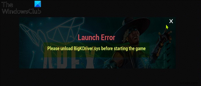 ゲーム起動時に「helpsrv.sys、p.sys、amdxhc.sysをアンロードしてください」と表示されるエラーの対処法