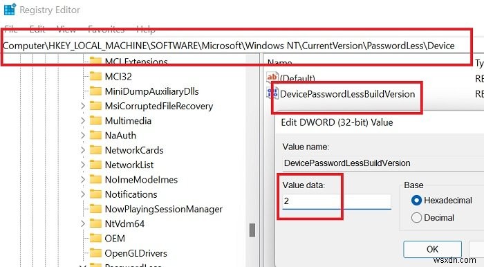 Windows 11でパスワードなしのサインインを有効・無効にする2つの方法