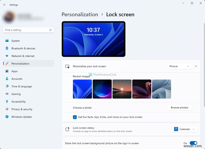 Windows 11のロック画面をカスタマイズする方法｜背景画像や状態アプリの変更手順