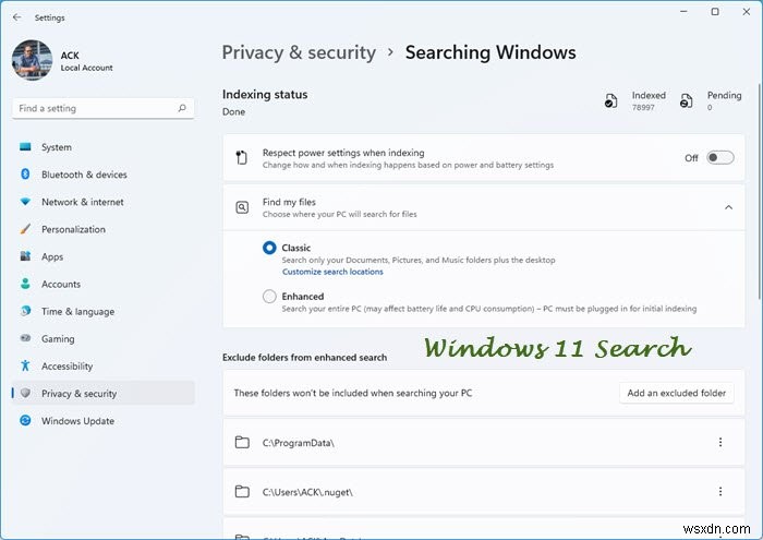 Windows 11の検索インデックスを設定する方法|有効化・無効化から再構築まで徹底解説