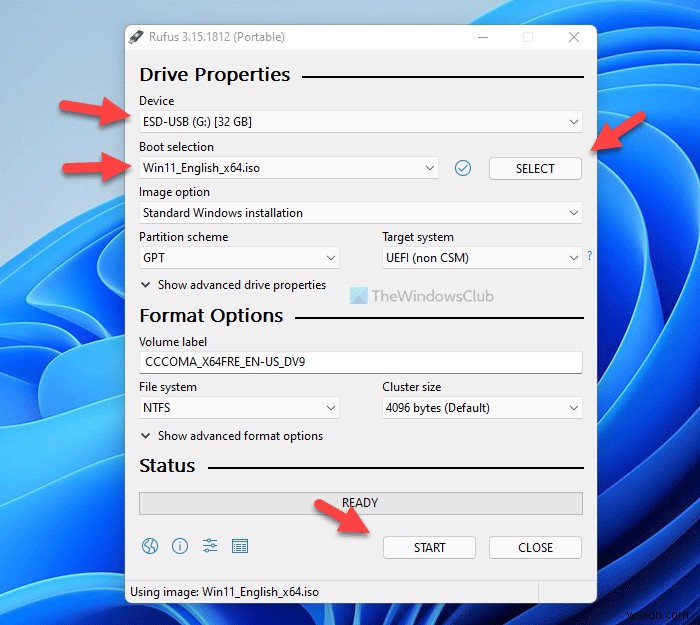 メディア作成ツールでWindows 11の起動可能なUSBインストールメディアを作成する方法