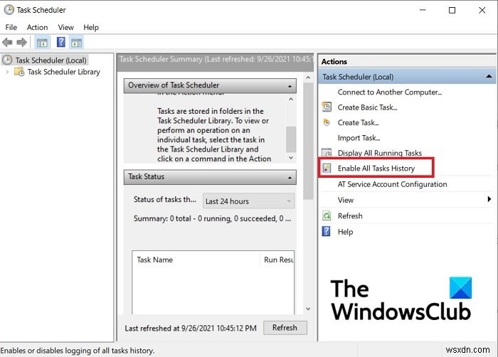 Windows 11でタスクスケジューラの履歴を有効化・表示・削除する方法