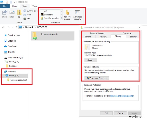 Windows 11/10でネットワーク経由のファイル・フォルダ共有を行う5つの方法
