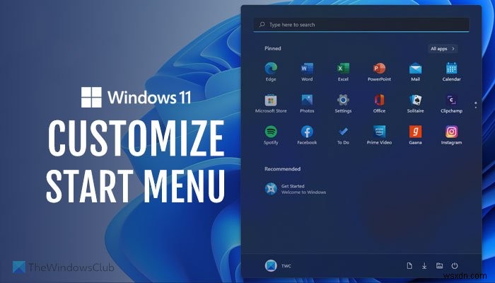 Windows 11のスタートメニューをカスタマイズする方法【初心者向け完全ガイド】