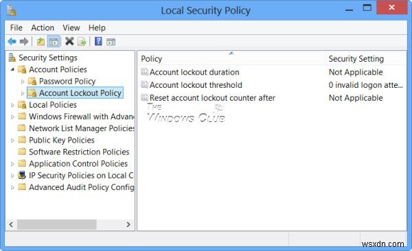 Windows 11/10でログインパスワードポリシーとアカウントロックアウトポリシーを強化する方法