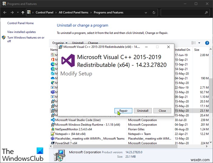 CONCRT140.dllが見つからずコードを実行できないエラーの解決法【Windows 11/10】