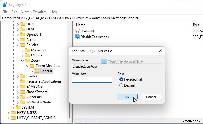 Windows 11/10でユーザーがZoom Apps機能を使用できないようにする方法