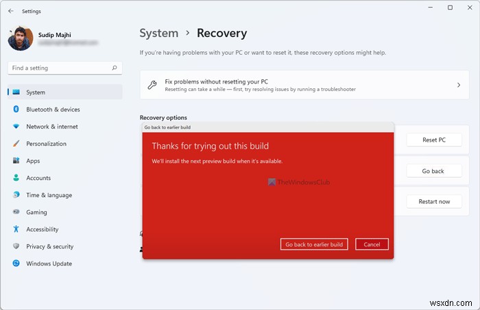 Windows 11を以前のバージョンにダウングレードする方法【10日以内のロールバック手順】