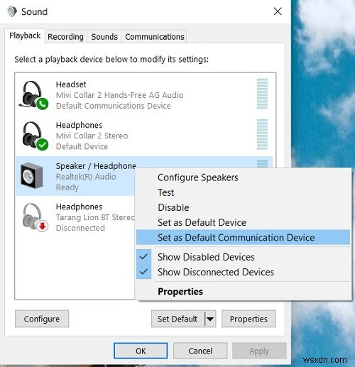 Windows 11/10でヘッドホンを使いながらスピーカーから同時に音楽を再生する方法