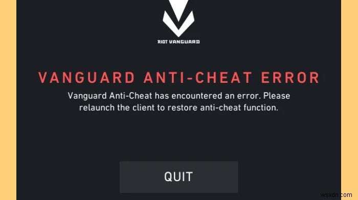 VALORANTのVanguardアンチチートエラーを解決する方法｜原因と対処法を徹底解説