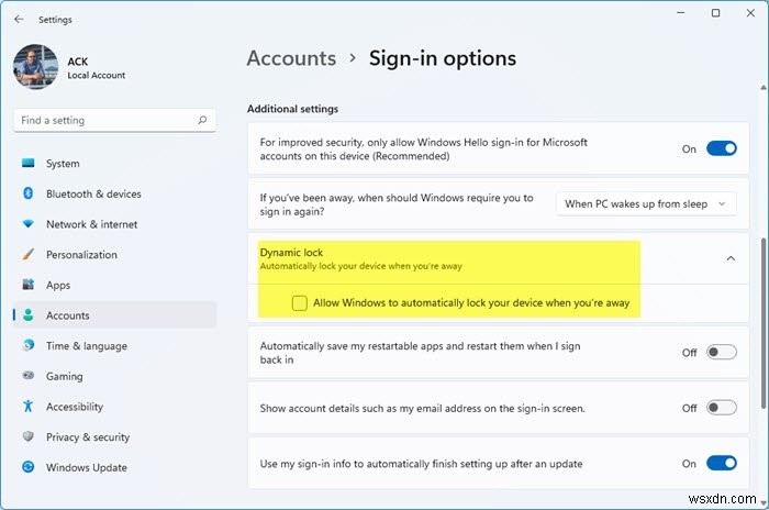 Windows 11/10が勝手にロックされるのを防ぐ方法