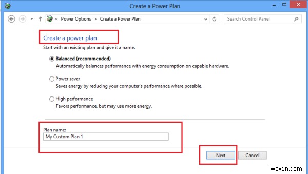 Windows 11/10で電源プランを変更する方法とカスタム電源プランの作成手順