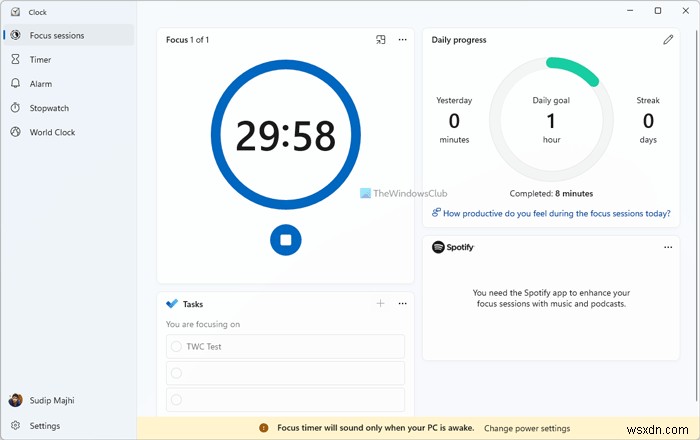 Windows 11のフォーカスセッションを有効化して使いこなす方法