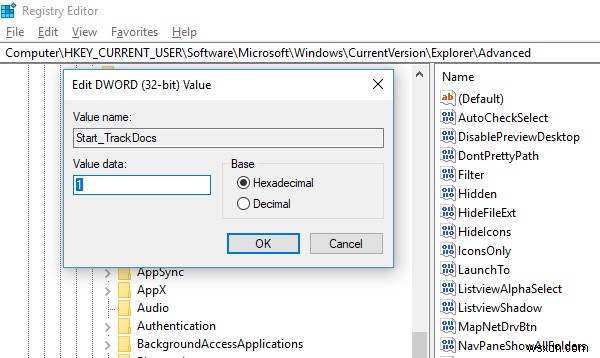Windows 11/10で「ファイル名を指定して実行」のコマンド履歴が保存されないときの対処法
