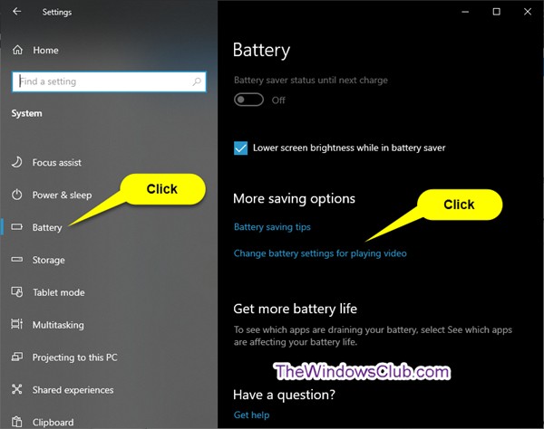 Windows 11/10で映画や動画を見るときのバッテリー駆動時間を改善する方法