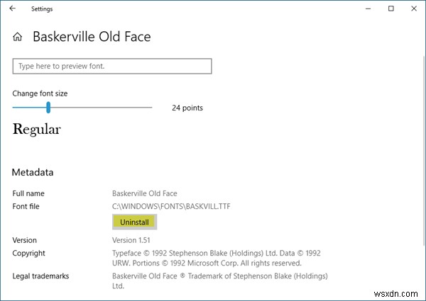 Windows 11/10ですべてのユーザー向けにフォントをインストール・アンインストールする方法