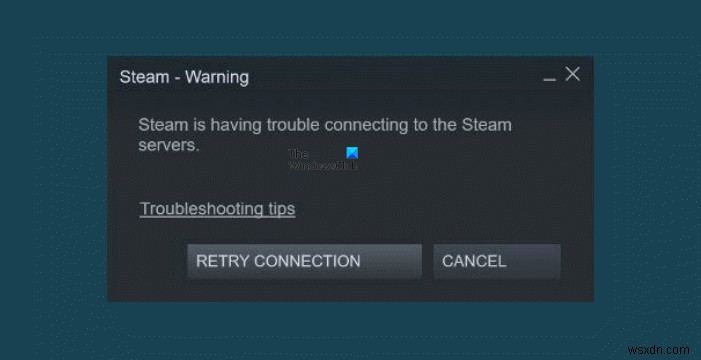 【解決策】SteamがSteamサーバーに接続できないエラーの直し方(Windows PC)