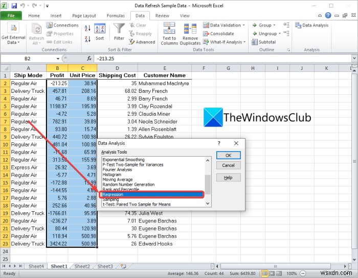 Windows 11/10で回帰分析を実行する方法|Excel・フリーソフト・オンラインツールの使い方