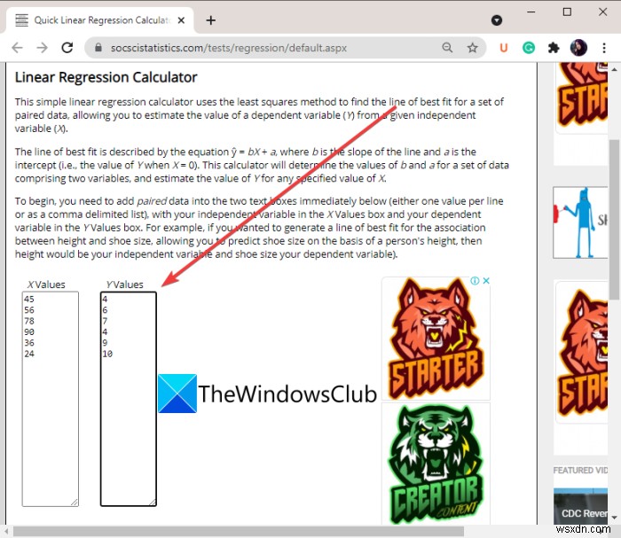 Windows 11/10で回帰分析を実行する方法|Excel・フリーソフト・オンラインツールの使い方