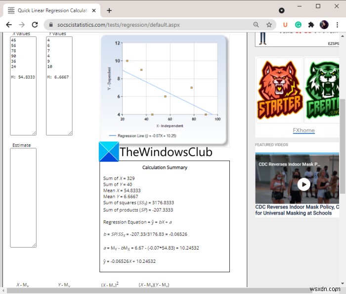 Windows 11/10で回帰分析を実行する方法|Excel・フリーソフト・オンラインツールの使い方
