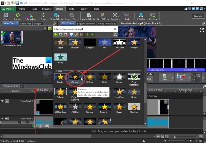 Windows 11/10で動画に漫画(カートゥン)効果を追加する方法|無料ソフト2選