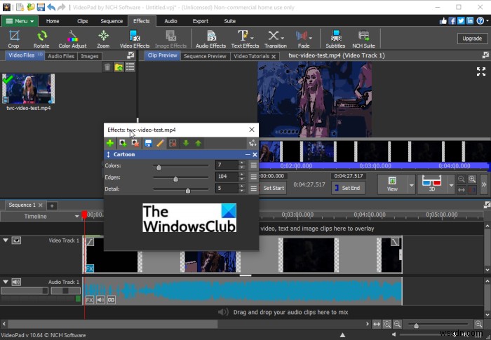Windows 11/10で動画に漫画(カートゥン)効果を追加する方法|無料ソフト2選