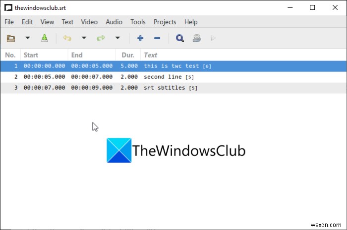 Windows 11/10でSRT字幕ファイルを作成する方法|メモ帳とフリーソフトの使い方