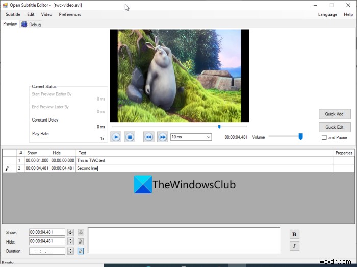 Windows 11/10でSRT字幕ファイルを作成する方法|メモ帳とフリーソフトの使い方