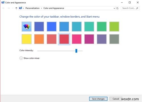 Windows 11/10のスタートメニューにカスタムカラーテーマを追加する方法