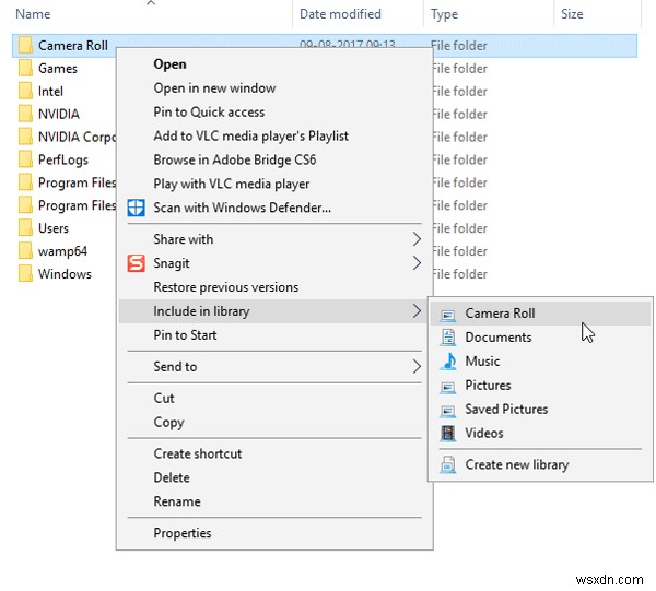Windows 11/10で「カメラロール」フォルダが見つからないときの対処法