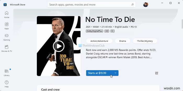Windows 11/10で映画やTV番組を購入・レンタルする方法|「映画とTV」アプリの使い方