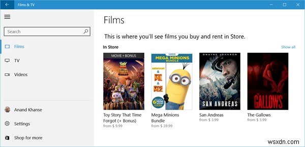 Windows 11/10で映画やTV番組を購入・レンタルする方法|「映画とTV」アプリの使い方