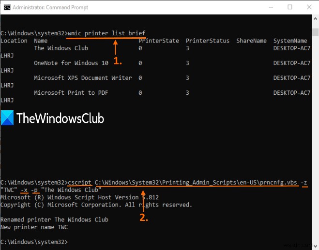 Windows 11/10でプリンターの名前を変更する4つの方法【設定・コントロールパネル・PowerShell・コマンドプロンプト】