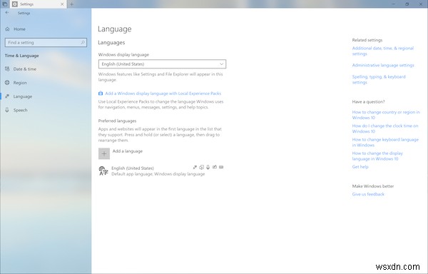 Windows 11/10で既定の地域形式の設定を変更する方法
