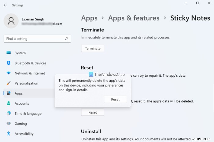 Windowsの付箋(Sticky Notes)が「読み込み中」で固まる問題の対処法5選