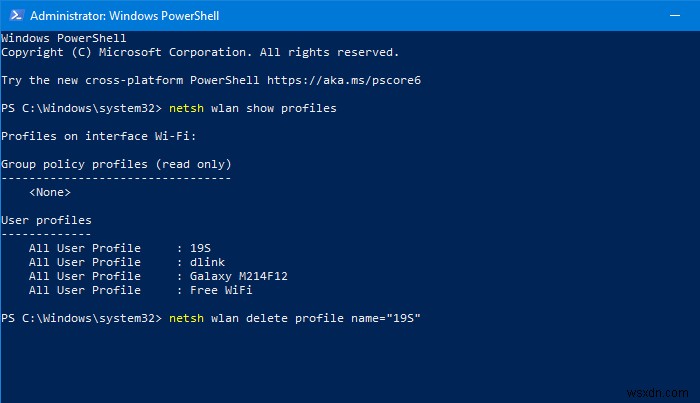 Windows 11/10でWiFiネットワークプロファイルを削除する4つの方法